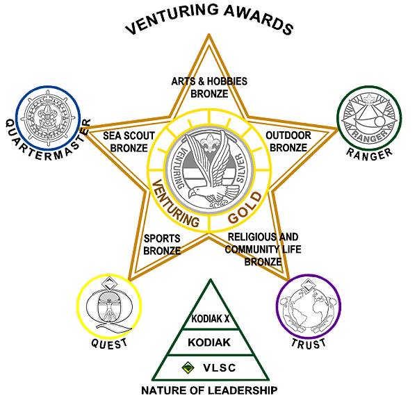 Venturing Advancement Star