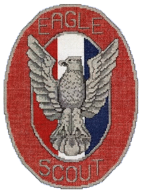 Large Eagle Scout Badge