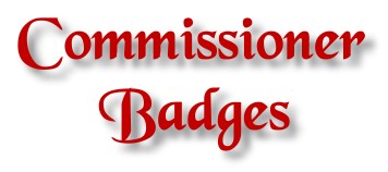 Commissioner Badges