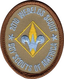 Webelos Oval Badge error