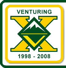 My Venturing anniversary patch